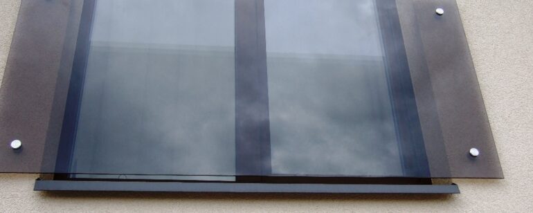 Balkonėliai su stiklu